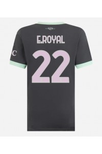 AC Milan Emerson Royal #22 Jalkapallovaatteet Naisten Kolmaspaita 2024-25 Lyhythihainen